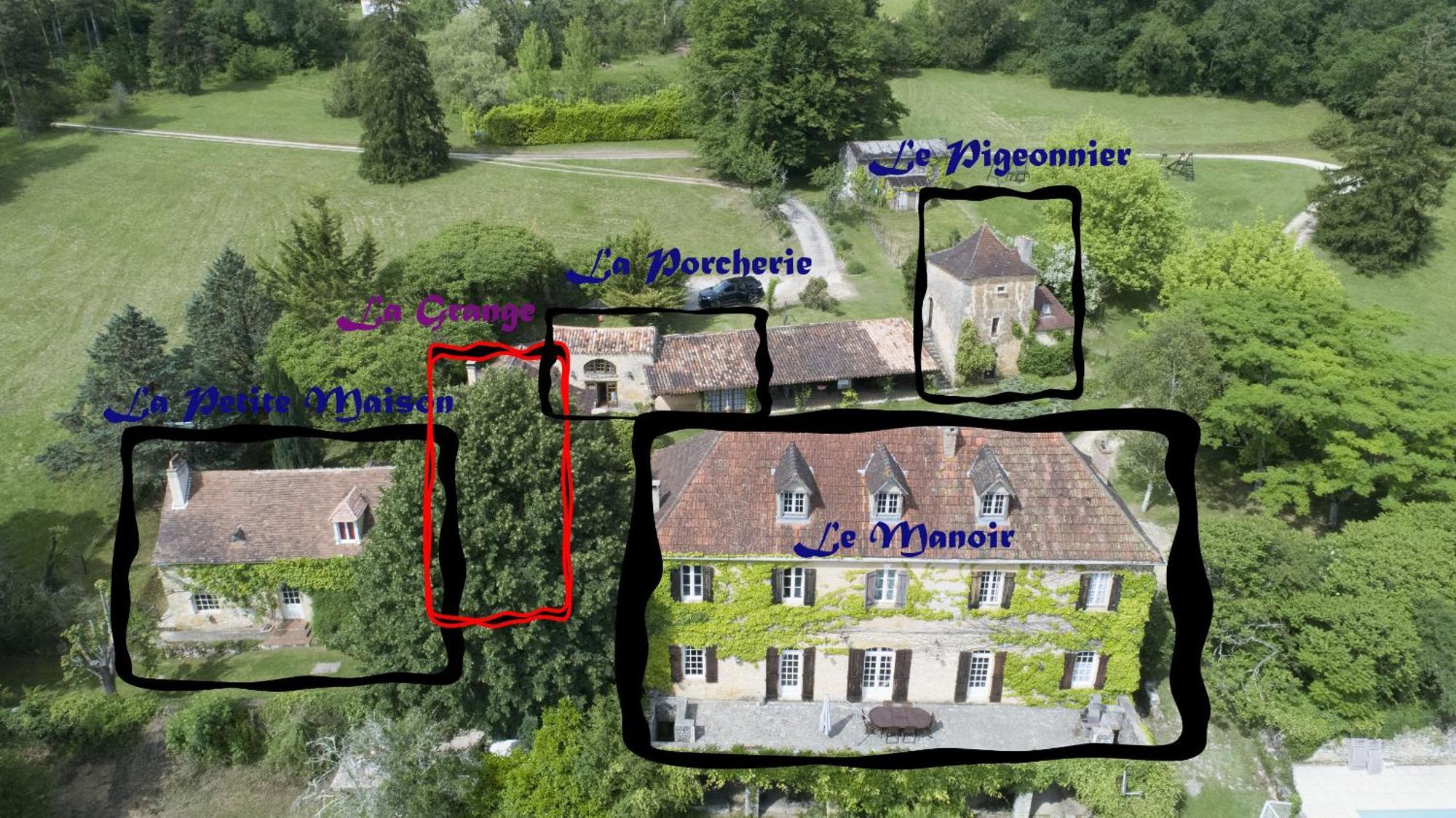 Le Manoir De St Marcel Villa Saint-Marcel-du-Perigord ภายนอก รูปภาพ